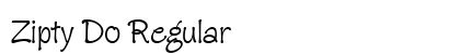 Zipty Do Regular Font