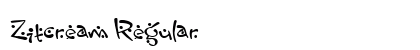Zitcream Regular Font