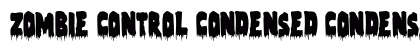 Zombie Control Condensed Condensed preview