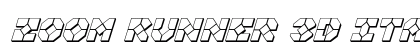 Zoom Runner 3D Italic Italic preview