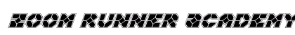 Zoom Runner Academy Italic Italic preview