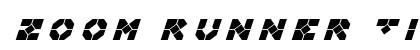 Zoom Runner Title Italic Italic preview