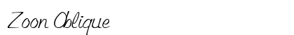 Zoon Oblique Preview