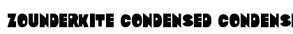 Zounderkite Condensed Condensed preview