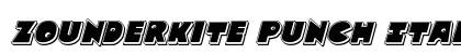 Zounderkite Punch Italic Italic preview