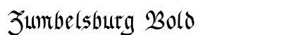 Zumbelsburg Bold preview