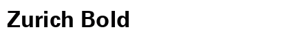 Zurich Bold preview