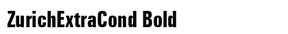 ZurichExtraCond Bold preview
