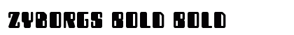 Zyborgs Bold Bold preview