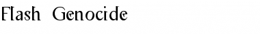 Download Flash Genocide Font