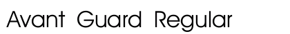 Avant Guard Regular Preview
