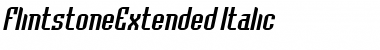 Download FlintstoneExtended Font