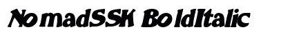 NomadSSK BoldItalic Preview