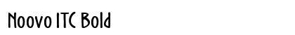 Noovo ITC Bold Preview