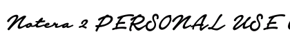 Notera 2 PERSONAL USE ONLY Bold preview