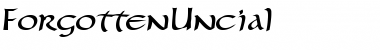 ForgottenUncial Regular Font