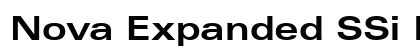Nova Expanded SSi Bold Expanded Preview