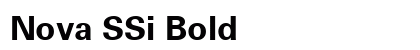 Nova SSi Bold preview