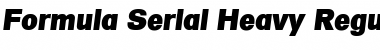 Download Formula-Serial-Heavy Font