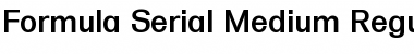 Formula-Serial-Medium Regular Font