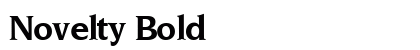 Novelty Bold preview
