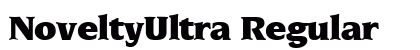 NoveltyUltra Regular preview