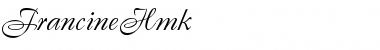 FrancineHmk Regular Font