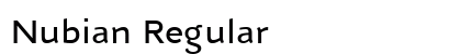 Nubian Regular Preview