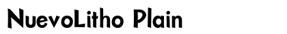 NuevoLitho Plain preview