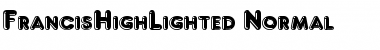 Download FrancisHighLighted Font