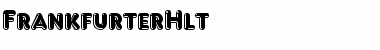 FrankfurterHlt Regular Font