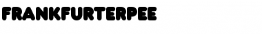 Download FrankfurterPEE Font