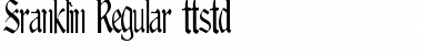 Franklin Regular Font