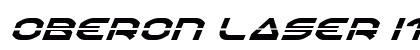 Oberon Laser Italic Laser Italic Preview