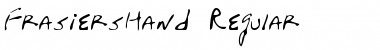 Download FrasiersHand Font