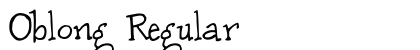 Oblong Regular Preview