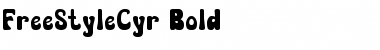 FreeStyleCyr Bold Font