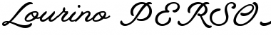 Download Lourino PERSONAL USE ONLY Font