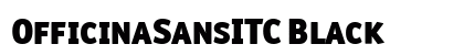 OfficinaSansITC Black preview