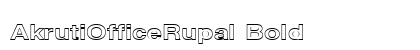 AkrutiOfficeRupal Bold Preview