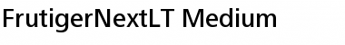 FrutigerNextLT Medium Font