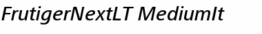 FrutigerNextLT Regular Font