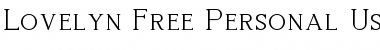 Download Lovelyn Font