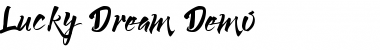 Lucky Dream Demo Regular Font