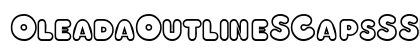 OleadaOutlineSCapsSSK Bold preview