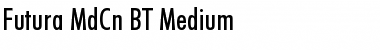 Futura MdCn BT Font