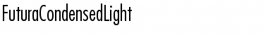 FuturaCondensedLight Regular Font