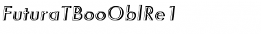 FuturaTBooOblRe1 Regular Font