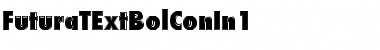 FuturaTExtBolConIn1 Regular Font