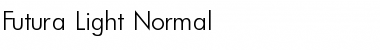 Futura_Light-Normal Regular Font